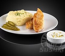 Золотая рыбка с соусом тар-тар