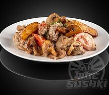 Сковородка по-домашнему с курицей