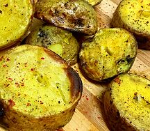 Картофель на мангале