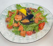 С морепродуктами