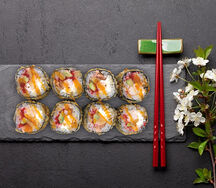 Жареная Филадельфия радуга