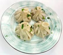 Хинкали с бараниной