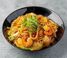 Лапша с морепродуктами
