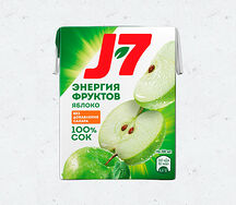 Сок яблочный J7 0,2 л