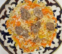 Плов с говядиной