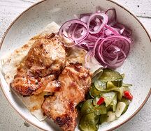 Шашлык из куриного бедра