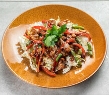 Салат Теплый по-азиатски