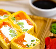 Тортилья с лососем