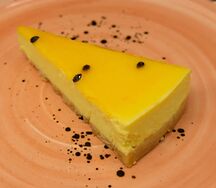  Чизкейк манго-маракуйя 