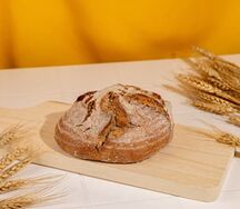 Подовый бездрожжевой хлеб