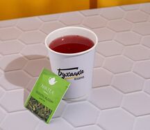 Напиток Клюква-можжевельник с зелёным чаем