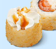 Филадельфия темпура с соусом лемонграсс