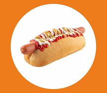 Хот-дог классический с сосиской
