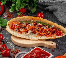 Булка с мясом