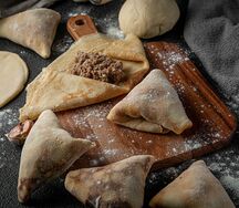 Блинчики с мясом