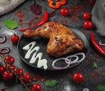 Окорочок на углях