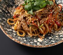 Лапша с говядиной