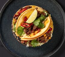 Тако с говядиной