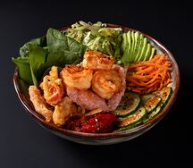 Боул с креветками