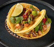 Тако с креветкой