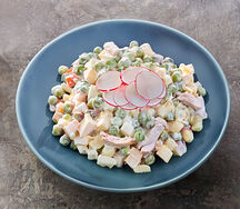 Оливье с курицей