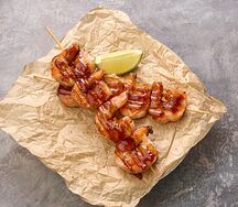 Креветки на гриле