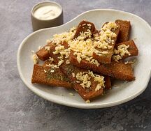 Гренки с чесноком