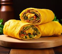 Шаверма Сырная в сырном лаваше