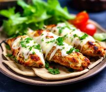 Люля-кебаб из курицы Сырный 