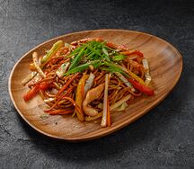 Вок с курицей