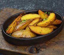 Картофель по-деревенски 