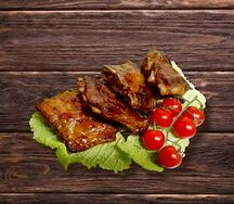 Глазированные ребрышки