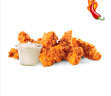 Острые Чикен Тендерс большая порция