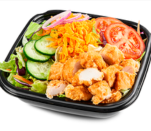 Криспи Чикен салат