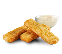 Рыбные палочки с соусом тартар средняя порция