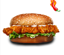 Острый Криспи Чикен сэндвич