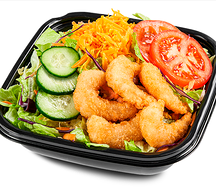 Салат с креветками