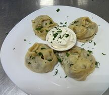 Манты с говядиной