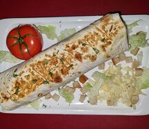 Шаверма в лаваше цезарь