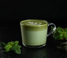 Матча Green на молоке