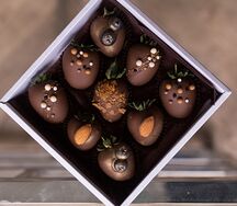 Клубника в шоколаде Очень молочный