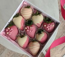 Клубника в шоколаде Розовые сны 9 ягод