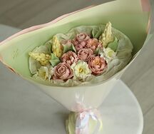 Десертные цветы Большой букет Летняя свежесть L