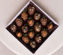 Клубника в шоколаде Очень молочный