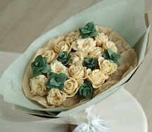 Десертные цветы Большой букет Мята