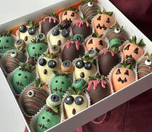 Клубника в шоколаде Premium Хэллоуин 25 ягод