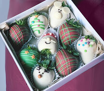 Клубника в шоколаде Новый год 2.0