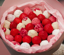 Букет из клубники в шоколаде Для любимой М