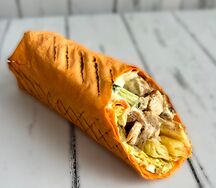 Шаурма в сырном лаваше