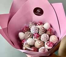 Букет клубники в шоколаде Raspberry